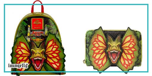 30th Anniversary Dilophosaurus series from Loungefly