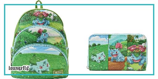 Bulbasaur Evolutions series from Loungefly