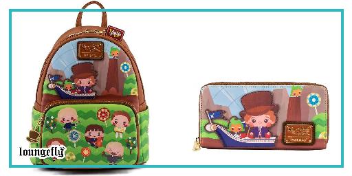 Charlie and the Chocolate Factory 50th Anniversary series from Loungefly