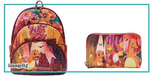 Charmander Evolutions series from Loungefly