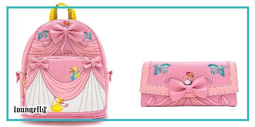 Cinderella 70th Anniversary Pink Dress series from Loungefly