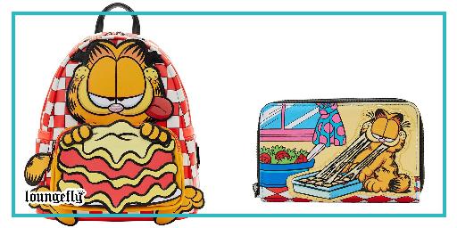 Garfield Loves Lasagna series from Loungefly