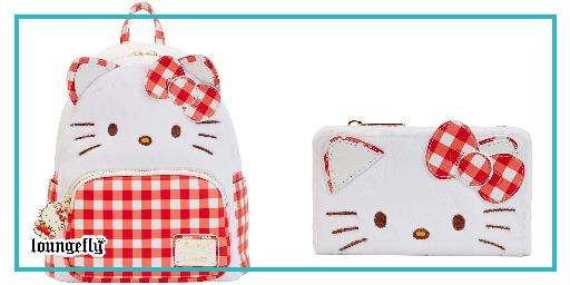 Hello Kitty Gingham Cosplay series from Loungefly
