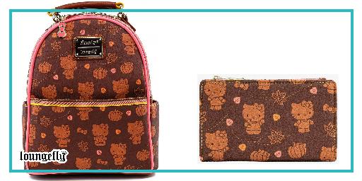 Hello Kitty Pumpkin Spice series from Loungefly
