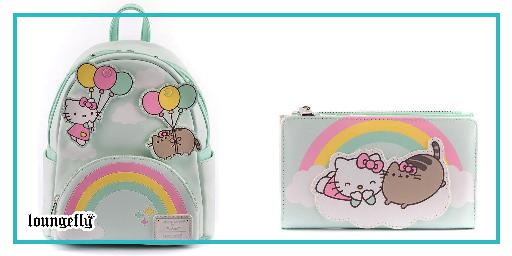 Hello Kitty Pusheen series from Loungefly