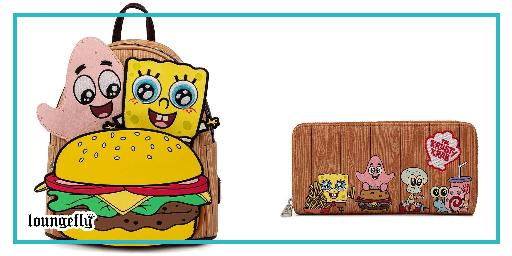 Krusty Krab Gang series from Loungefly