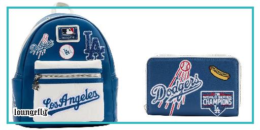 Los Angeles Dodgers Patches series from Loungefly