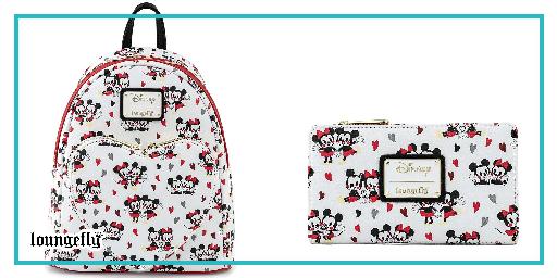 Mickey and Minnie Mouse Hearts series from Loungefly