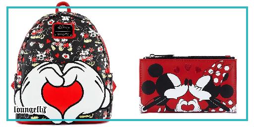 Mickey and Minnie Valentines series from Loungefly