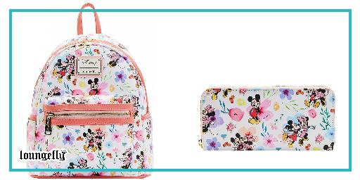 Mickey & Minnie Mouse Floral series from Loungefly