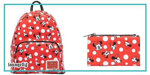 Minnie Mouse Polka Dot (Red) series from Loungefly