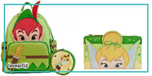 Peter Pan and Tinker Bell Cosplay Limited Edition series from Loungefly