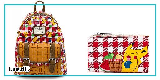Pikachu Picnic Basket series from Loungefly