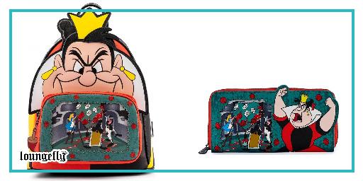 Queen of Hearts Villains Scene series from Loungefly