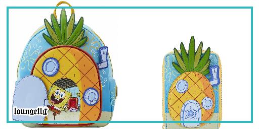SpongeBob Pineapple House series from Loungefly