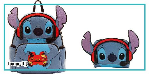 Stitch Gamer series from Loungefly