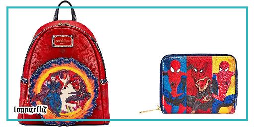 Three Spider-Men series from Loungefly