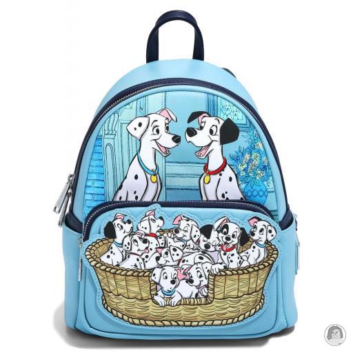 Loungefly 101 Dalmatians (Disney) 101 Dalmatians (Disney) Puppy Basket Mini Backpack