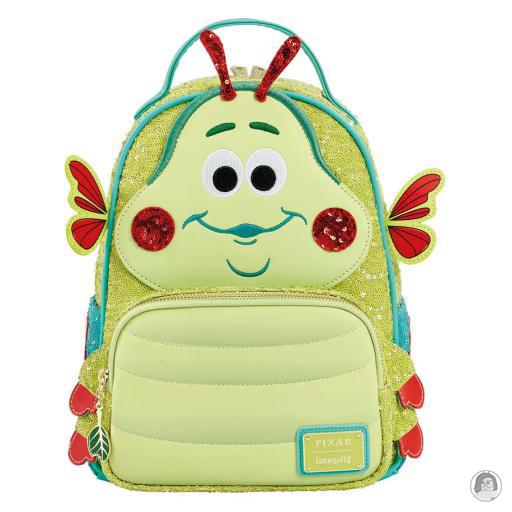 Loungefly Sequin A Bug's Life (Pixar) Heimlich Cosplay Mini Backpack