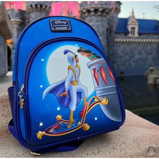 Aladdin (Disney) Jasmine and Aladdin Starry Night Glow Mini Backpack Loungefly (Aladdin (Disney))