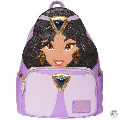 Loungefly Aladdin (Disney) Aladdin (Disney) Princess Jasmine Purple Outfit Cosplay Mini Backpack