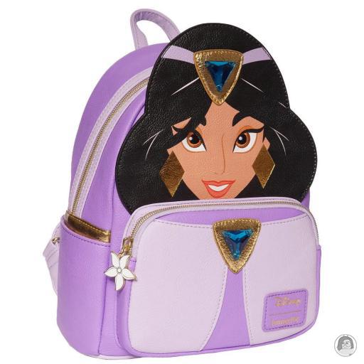 Aladdin (Disney) Princess Jasmine Purple Outfit Cosplay Mini Backpack Loungefly (Aladdin (Disney))