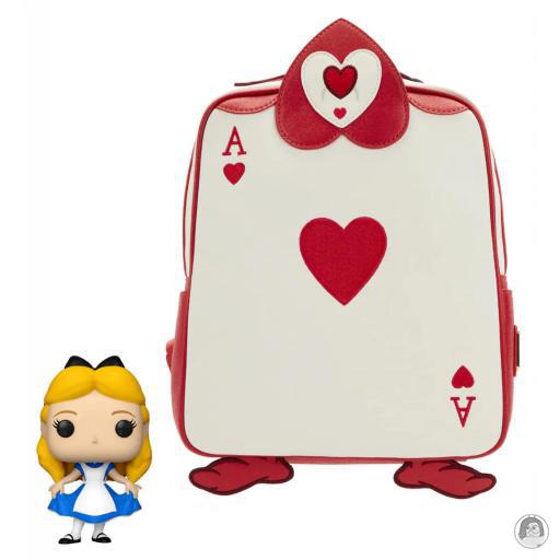Loungefly Alice in wonderland (Disney) Alice in wonderland (Disney) Bag with Pop! Bundle Mini Backpack