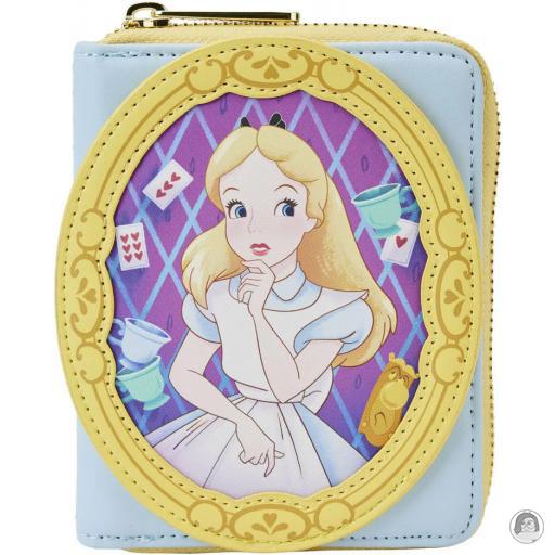 Loungefly Alice in wonderland (Disney) Alice in wonderland (Disney) Cameo Zip Around Wallet