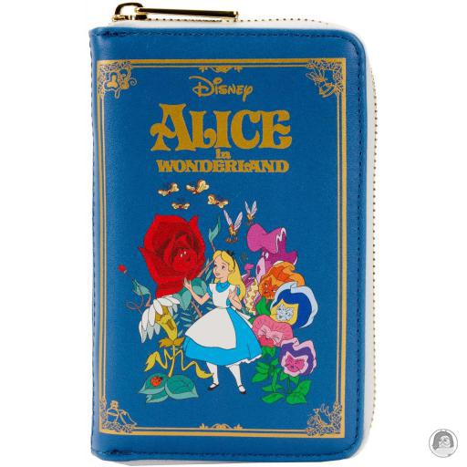 Loungefly Disney Book Alice in wonderland (Disney) Classic Book Zip Around Wallet
