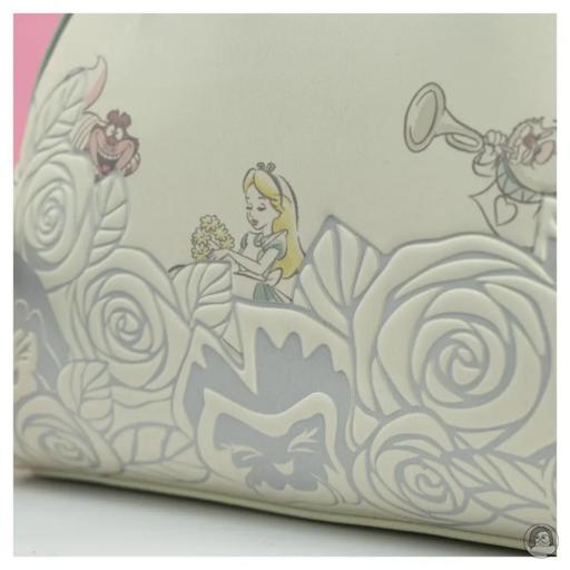 Alice in wonderland (Disney) Disney Alice in Wonderland Floral Handbag Loungefly (Alice in wonderland (Disney))