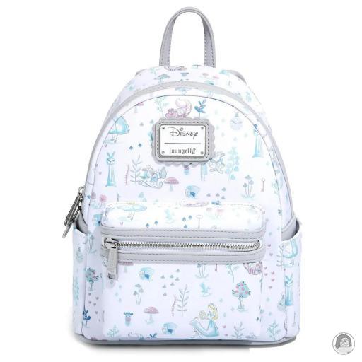 Alice in wonderland (Disney) Floral Wonderland Mini Backpack Loungefly (Alice in wonderland (Disney))