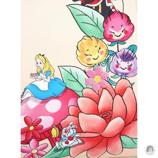 Alice in wonderland (Disney) Garden Flowers Handbag Loungefly (Alice in wonderland (Disney))