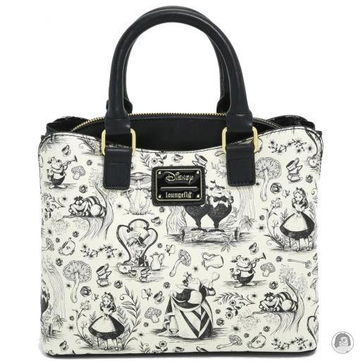 Loungefly Alice in wonderland (Disney) Alice in wonderland (Disney) Line Art Allover Print Handbag