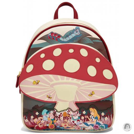 Loungefly Alice in wonderland (Disney) Alice in wonderland (Disney) Mushroom Tea Party Mini Backpack
