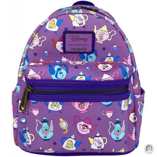 Loungefly Alice in wonderland (Disney) Alice in wonderland (Disney) Teapots All Over Print Mini Backpack
