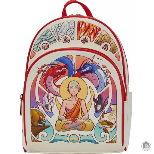Loungefly Glow in the dark Avatar: The Last Airbender Aang Meditation Mini Backpack