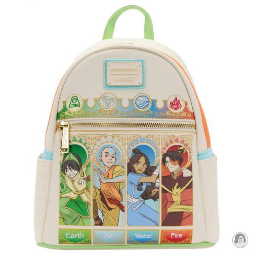 Loungefly Avatar: The Last Airbender Avatar: The Last Airbender Debossed Elements Mini Backpack
