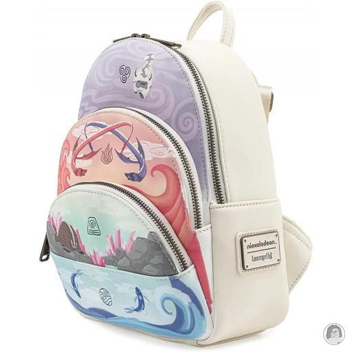 Avatar: The Last Airbender Four Elements Triple Pocket Mini Backpack Loungefly (Avatar: The Last Airbender)
