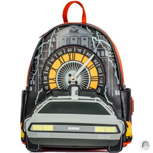Loungefly Glow in the dark Back to the Future DeLorean Mini Backpack