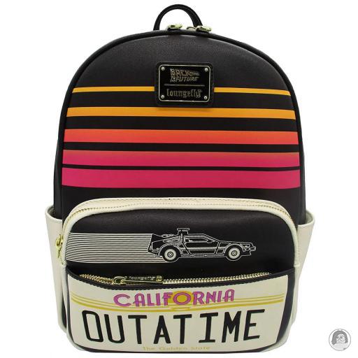 Loungefly Back to the Future Back to the Future Outatime Mini Backpack