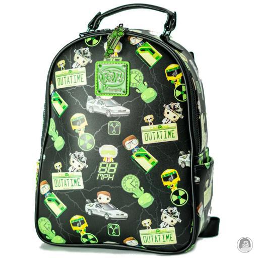 Loungefly Glow in the dark Back to the Future Plutonium Pop! by Loungefly Mini Backpack