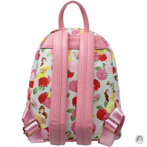 Beauty and the Beast (Disney) Beauty and the Beast All Over Print Belle Rose Mini Backpack Loungefly (Beauty and the Beast (Disney))