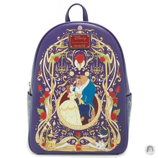 Loungefly Beauty and the Beast (Disney) Beauty and the Beast (Disney) Belle & Beast Ornate Mini Backpack
