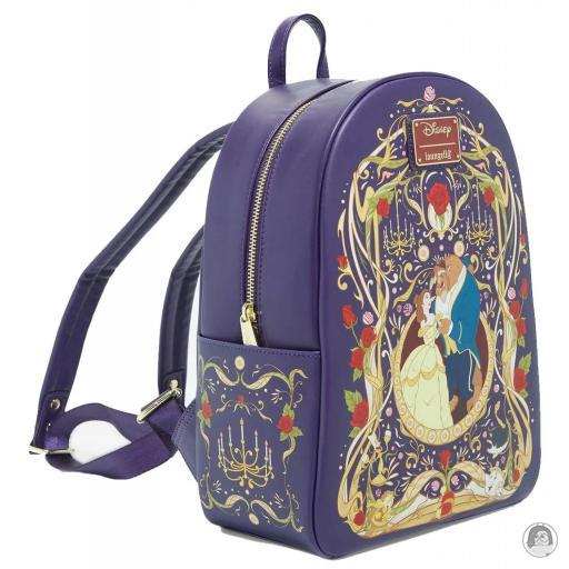 Beauty and the Beast (Disney) Belle & Beast Ornate Mini Backpack Loungefly (Beauty and the Beast (Disney))