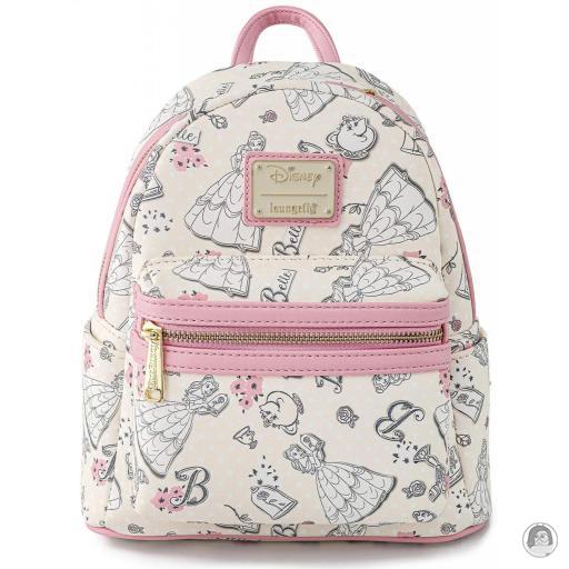Beauty and the Beast (Disney) Belle Creme Mini Backpack Loungefly (Beauty and the Beast (Disney))