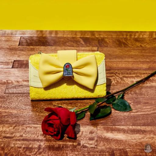 Beauty and the Beast (Disney) Belle Sequin Flap Wallet Loungefly (Beauty and the Beast (Disney))