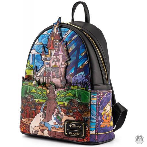 Beauty and the Beast (Disney) Castle Series Beauty and the Beast Mini Backpack Loungefly (Beauty and the Beast (Disney))