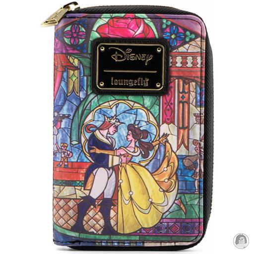 Loungefly Beauty and the Beast (Disney) Castle Series Beauty and the Beast Zip Around Wallet