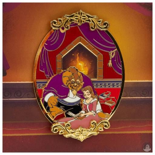 Beauty and the Beast (Disney) Fireplace Scene Enamel Pin Loungefly (Beauty and the Beast (Disney))