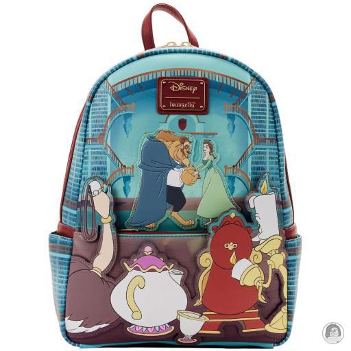 Beauty and the Beast (Disney) Fireplace Scene Mini Backpack Loungefly (Beauty and the Beast (Disney))